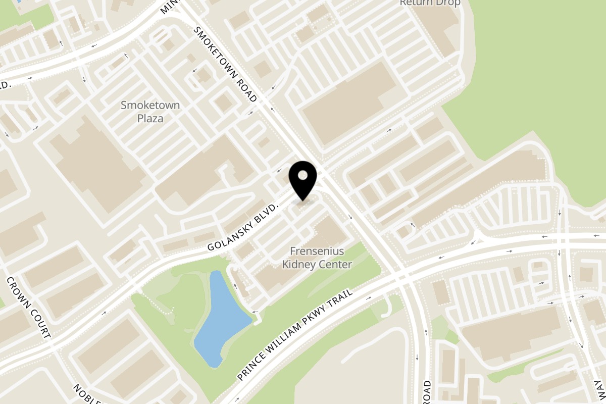 Map showing the location of El Paso Mexican Restaurant Woodbridge on 3031 Golansky Blvd in Woodbridge